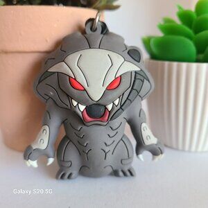 Monogram Godzilla Orga Bag Clip Pre-Owned Multi-Color Unisex Collectible‎